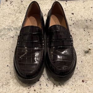 Espresso brown Cole Haan loafers
